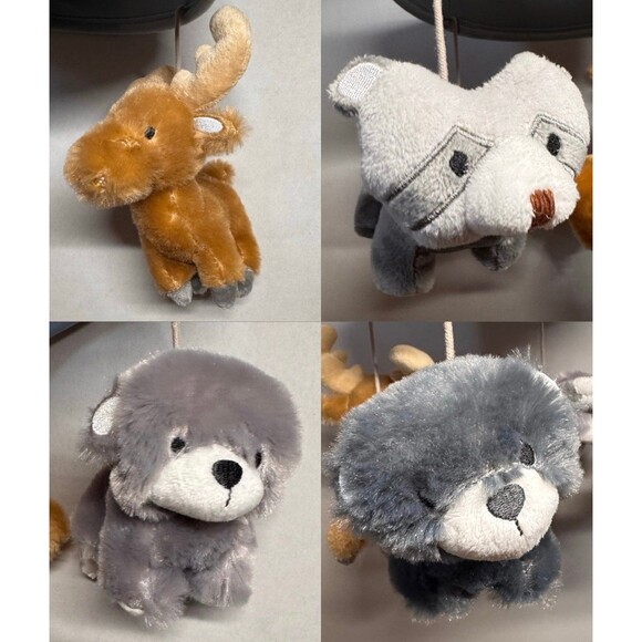 LEVTEX Baby Boy Crib Set (quilt sheets skirt play mat diaper changing mobile) BX - Picture 9 of 11